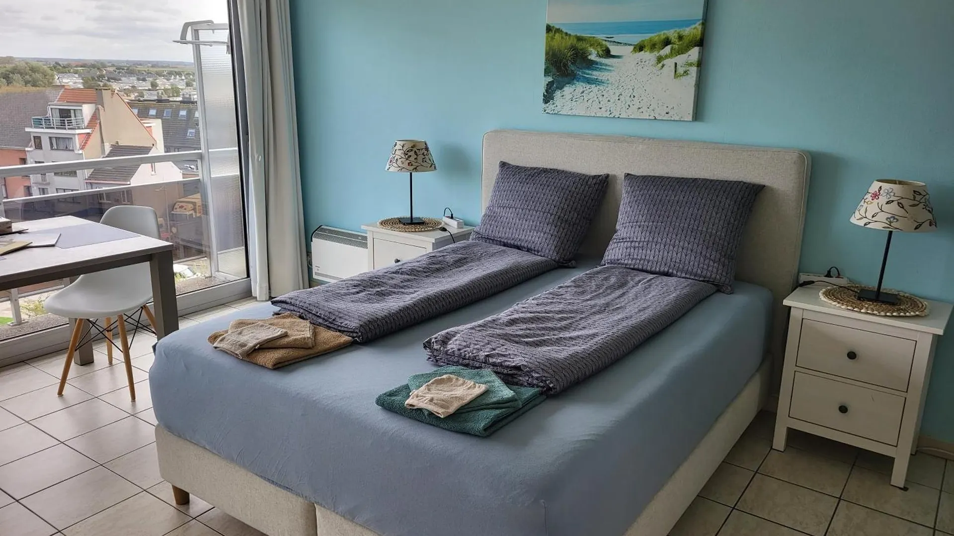 Appartement Studio With Sea View And Panoramic View In Bredene