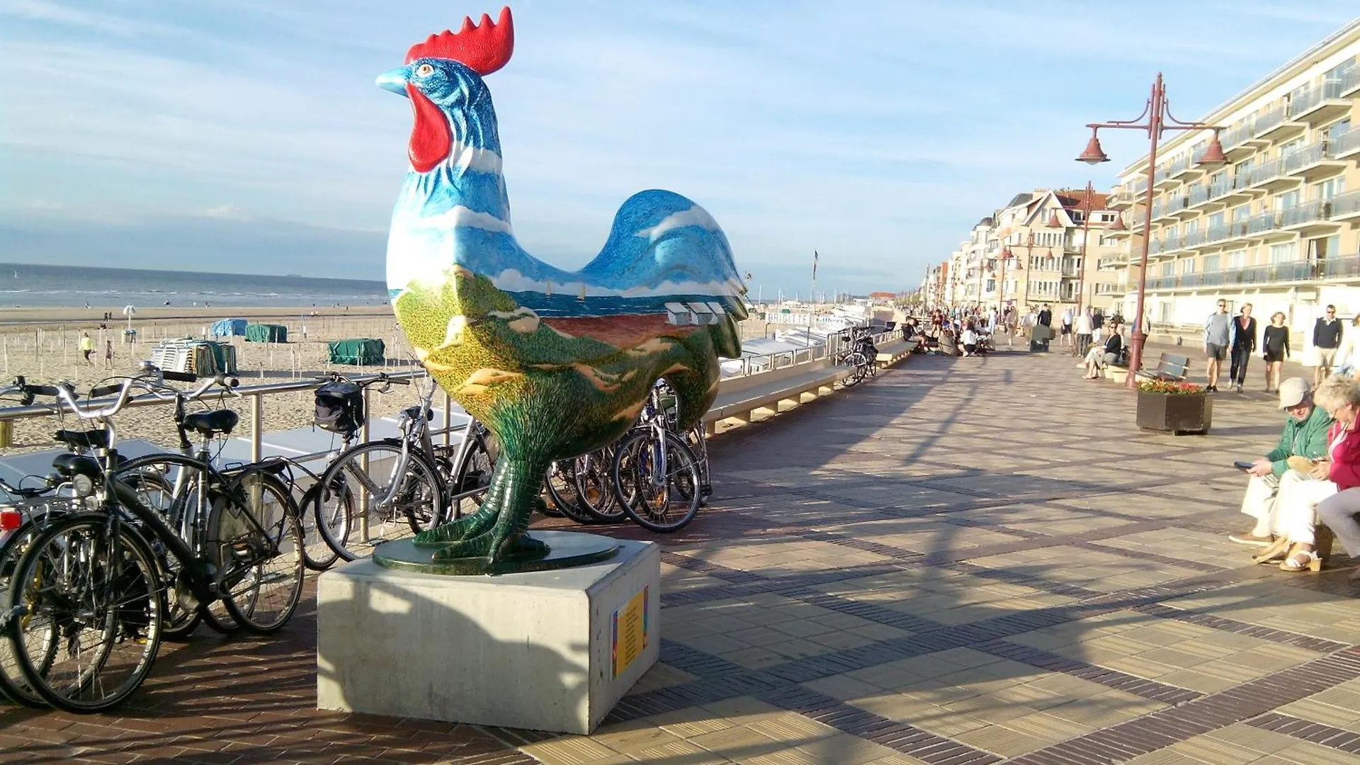 Studio With Sea View And Panoramic View In Bredene 0*,  Belgique